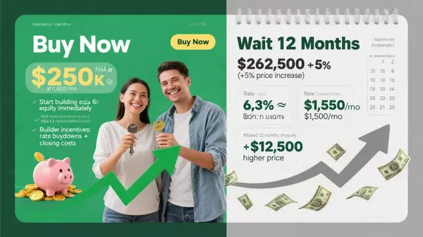 The hidden costs of waiting (lost equity, price appreciation, higher down payments)