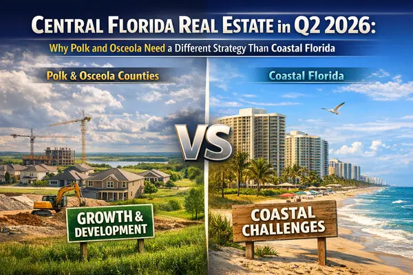 Central Florida Real Estate in Q2 2026: Why Polk and Osceola Need a Different Strategy Than Coastal Florida