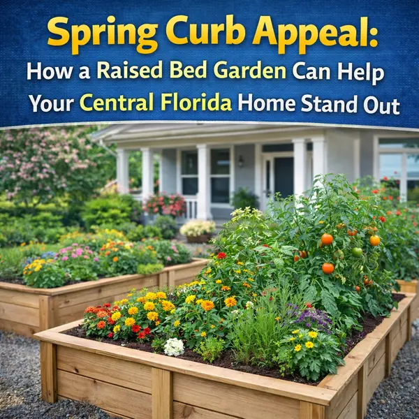Spring Curb Appeal: How a Raised Bed Garden Can Help Your Central Florida Home Stand Out