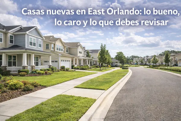 New Construction Homes in East Orlando: Pros, Cons, Incentives & Red Flags