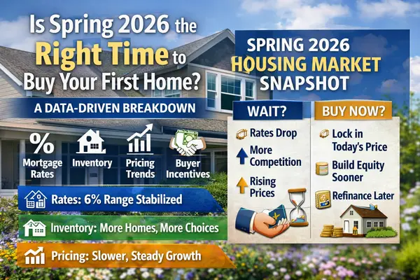 Is Spring 2026 the Right Time to Buy Your First Home? A Data-Driven Breakdown,Marinus Leach