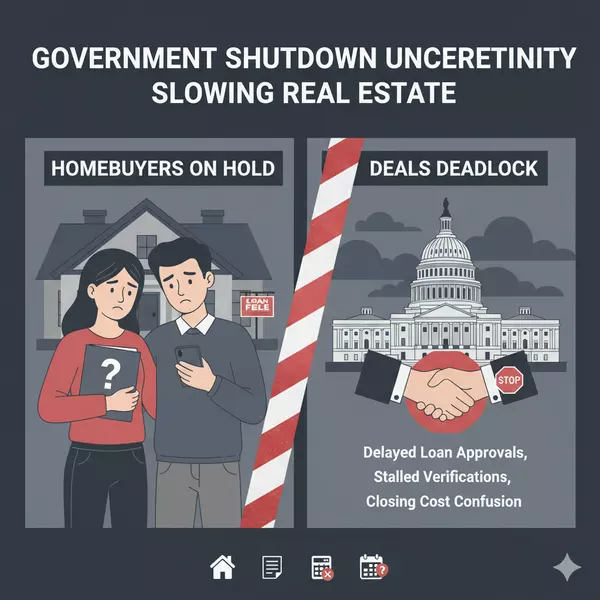 How Government Shutdown Uncertainty is Slowing Down the Real Estate Market,Jon Prettyman