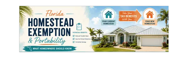 Florida Homestead Exemption & Portability: What Homeowners Should Know,Roger & Aimee Brown