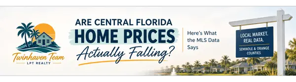 Are Central Florida Home Prices Actually Falling? Here’s What the MLS Data Says