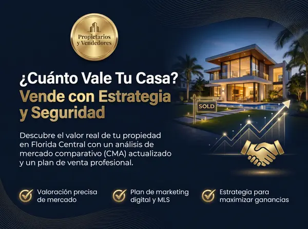 cuanto vale mi casa Aisquel Alvarez bienes raices venta propiedades  casa Florida Lake Nona Orlando