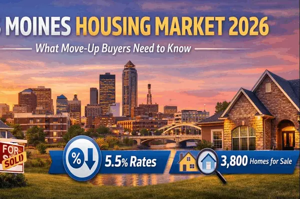 Des Moines Housing Market 2026: What Move-Up Buyers Need to Know