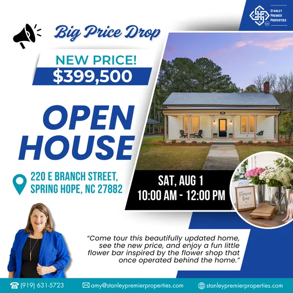 Fresh Price, Historic Charm, and a Flower Bar at 220 E Branch Street