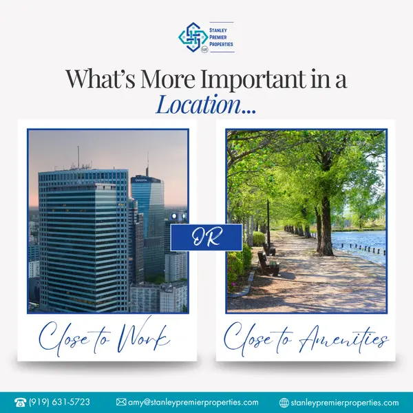 Close to Work or Close to Amenities? How to Choose the Right Location
