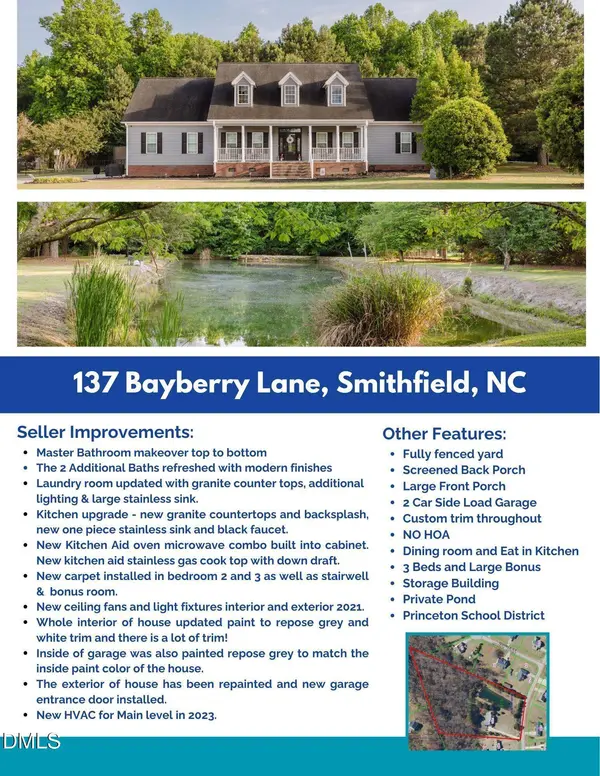 137 Bayberry LN, Smithfield, NC 27577