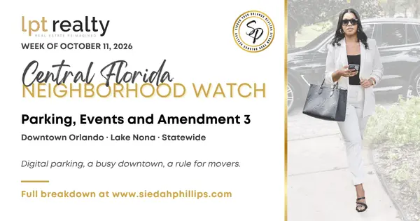 feature image of Central Florida Neighborhood Watch: Downtown Orlando Parking Goes Digital, Plus What's Happening This Week