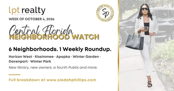 feature image of Central Florida Neighborhood Watch — Week of October 4, 2026