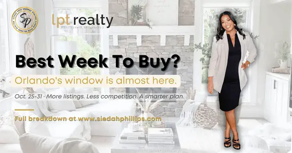 Is There a Best Week to Buy a Home in Orlando? What the Data Says