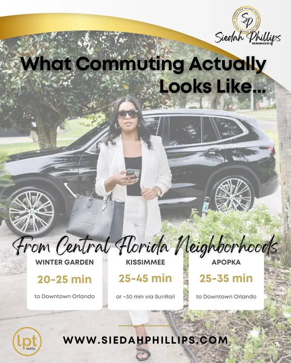 What Commuting Actually Looks Like From Central Florida Neighborhoods