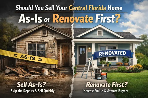 Should You Sell Your Central Florida Home As-Is or Renovate First?