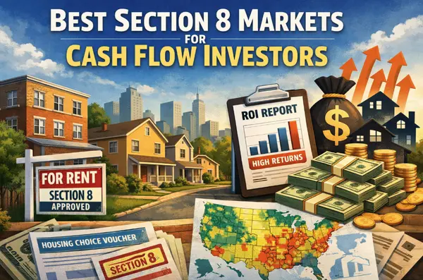feature image of Best Section 8 Markets for Cash Flow Investors