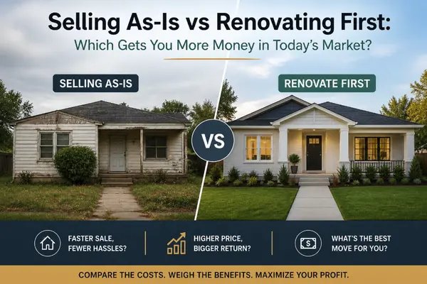 Selling As-Is vs Renovating First: Which Gets You More Money in Today’s Market?