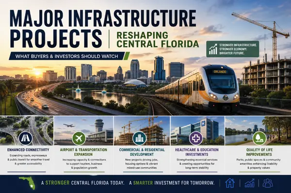 feature image of Major Infrastructure Projects Reshaping Central Florida — What Buyers &amp; Investors Should Watch