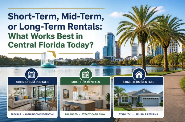 feature image of Short-Term, Mid-Term, or Long-Term Rentals: What Works Best in Central Florida Today?
