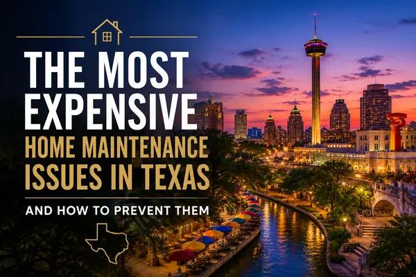 feature image of The Most Expensive Home Maintenance Issues in Texas and How to Prevent Them