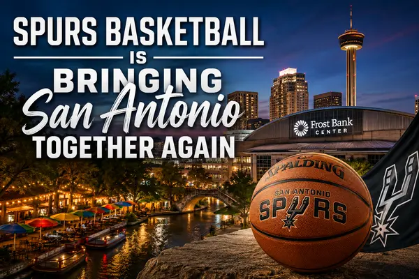feature image of Spurs Basketball Is Bringing San Antonio Together Again