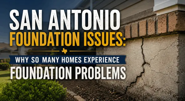 feature image of San Antonio Foundation Issues: Why So Many Homes Experience Foundation Problems