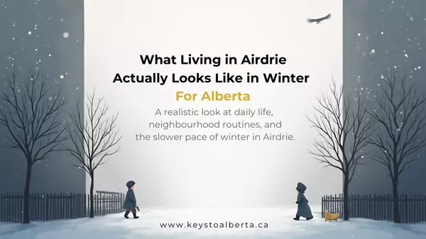 feature image of What Living in Airdrie Actually Looks Like in Winter