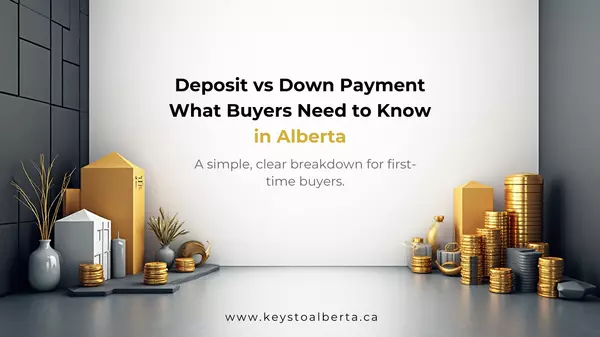 feature image of Deposit vs Down Payment: What Alberta Buyers Should Know