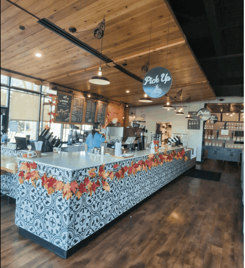 Boutique retail space in a historic building, showing specialized commercial potential.