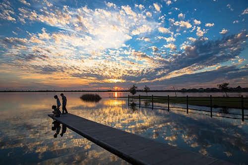 Lake Pflugerville boardwalk and trails