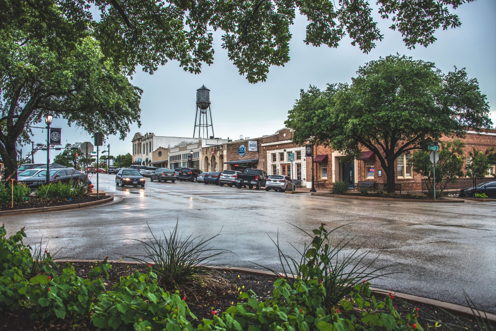 Downtown Round Rock streetscape