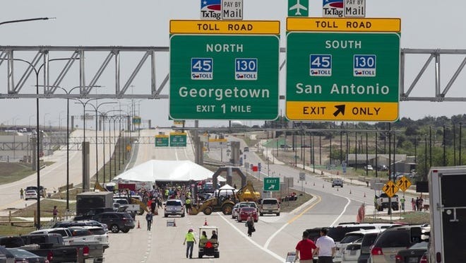 I-35 and SH-130 access near Georgetown