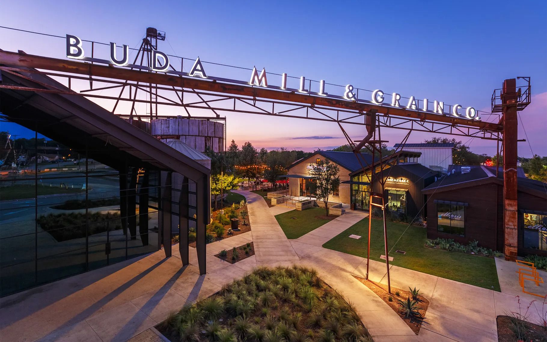 Historic Main Street Buda and local parks