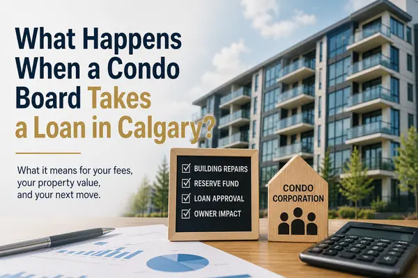 feature image of What Happens When a Condo Board Takes a Loan in Calgary?