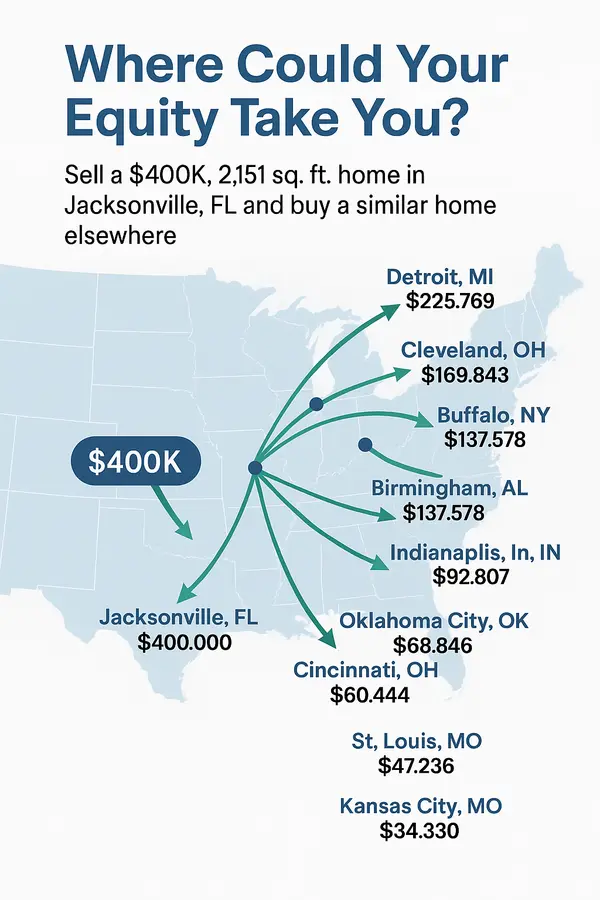 Where Could Your Jacksonville Home Equity Take You?