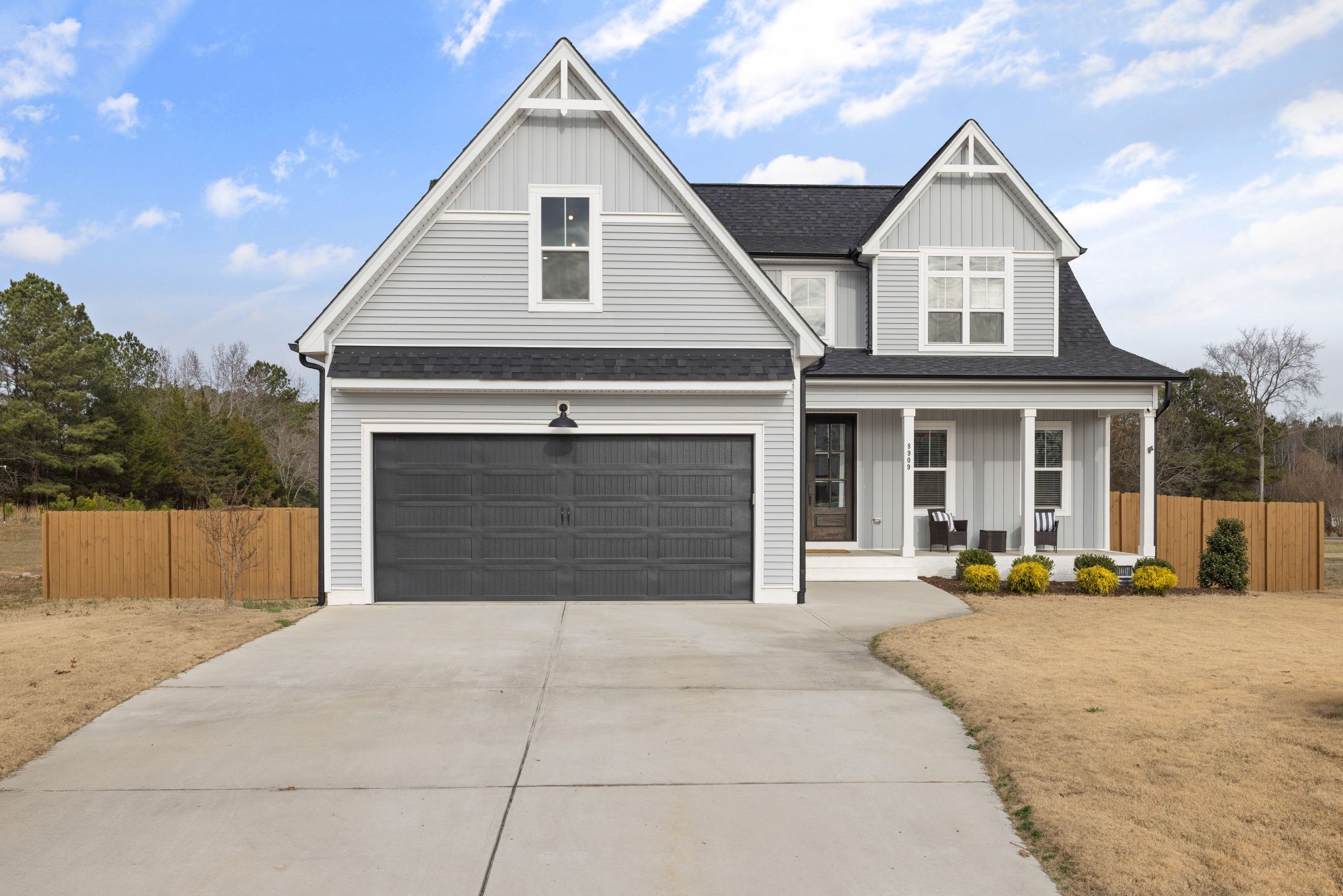 Modern new construction home in Minnesota featuring professional design and premium features