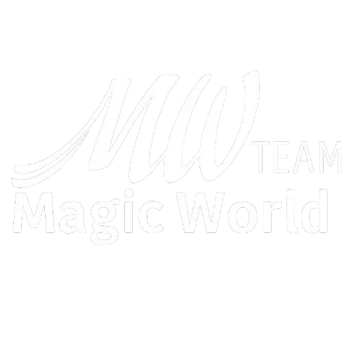 Magic World Team letra blanca