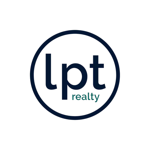 Custom LPT Logo Circle Transparent Blue Green