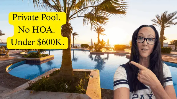 feature image of Can You Still Buy a Palm Springs Area Home Under $600K With a Private Pool and No HOA?