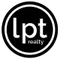 LPT logo white on black