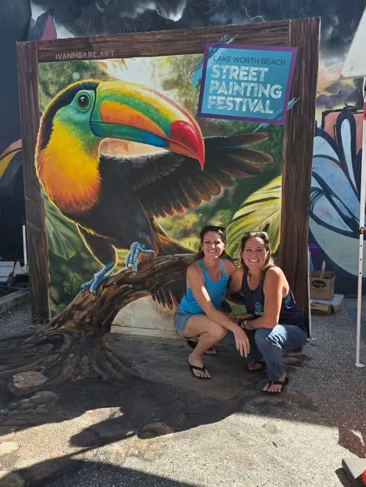Lake Worth beach Street Painting Festival 2026,Twins Selling The Palm Beaches