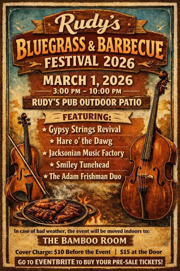 Rudy’s Bluegrass & Barbecue Festival 2026,Twins Selling The Palm Beaches