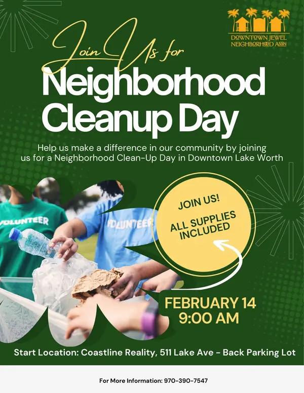Join the Neighborhood Cleanup Day in Lake Worth Beach – Let’s Show Our Community Some Love!,Twins Selling The Palm Beaches