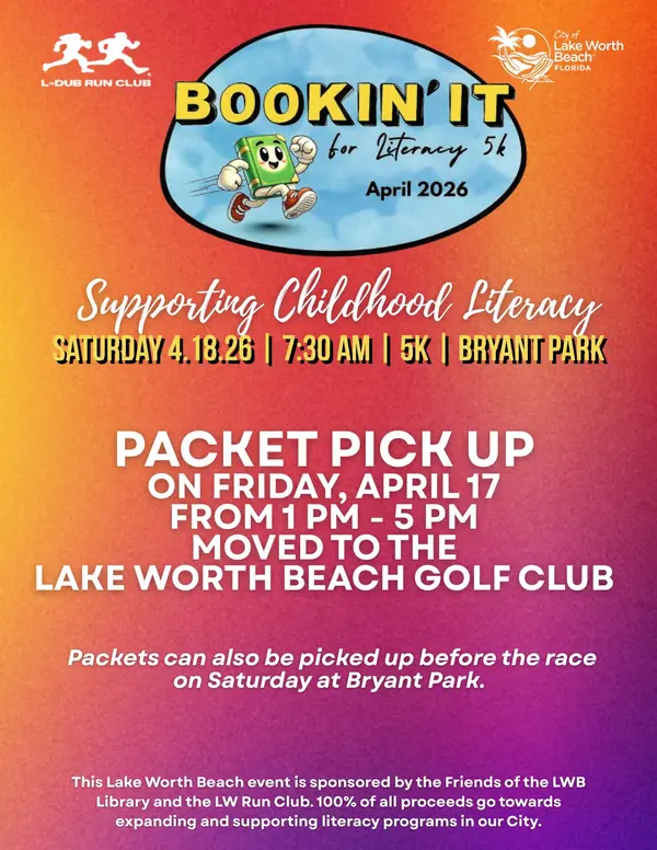 Bookin’ It for Literacy 5K in Lake Worth Beach (2026 Event Guide)