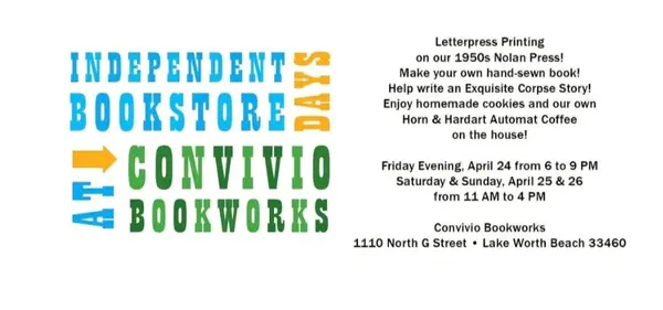 Independent Bookstore Day at Convivio Bookworks: A True Lake Worth Beach Experience