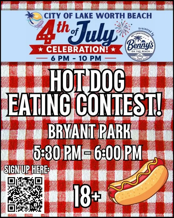 Lake Worth Beach Hot Dog Eating Contest Returns This Fourth of July