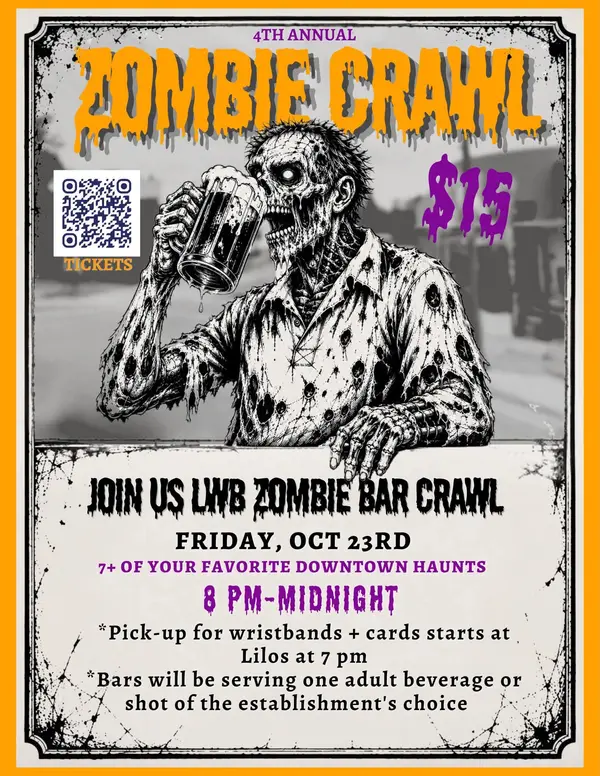 4th Annual Zombie Crawl in Downtown Lake Worth Beach,Twins Selling The Palm Beaches