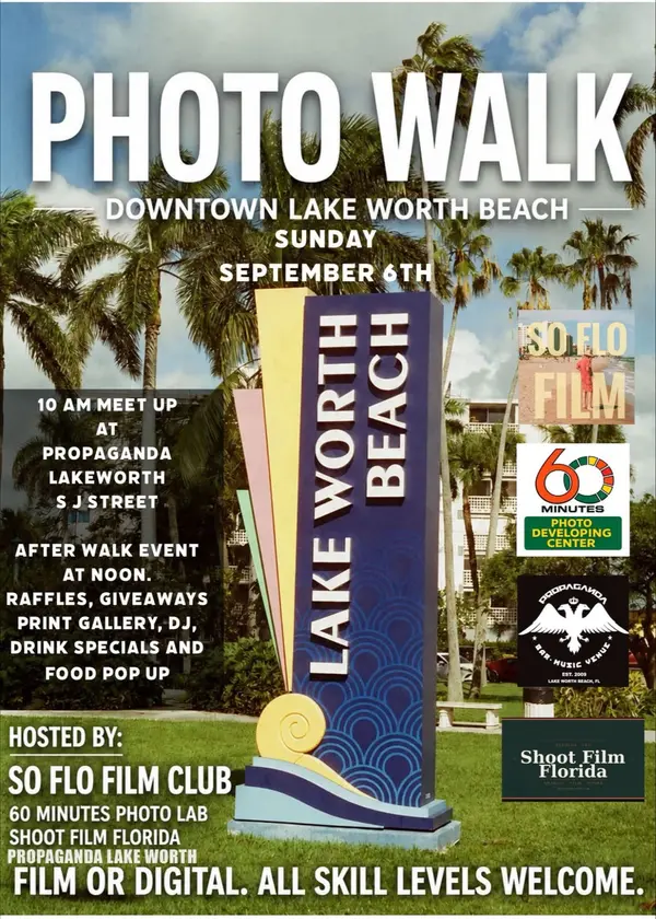 Downtown Lake Worth Beach Photo Walk – September 6, 2026 