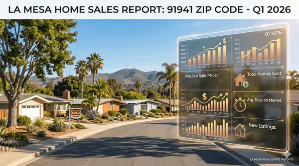 La Mesa Home Sales Report: 91941 Zip Code - Q1 2026