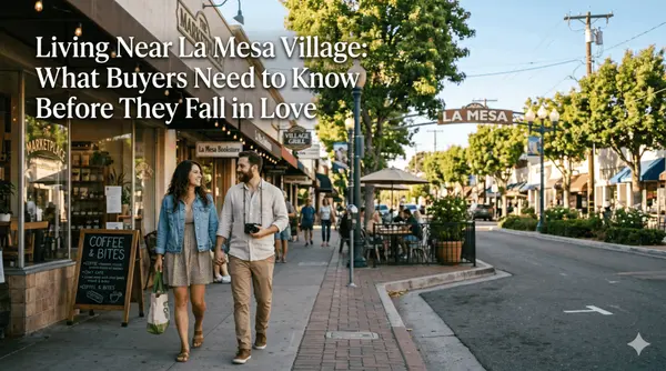 feature image of Living Near La Mesa Village: What Buyers Need to Know Before They Fall in Love