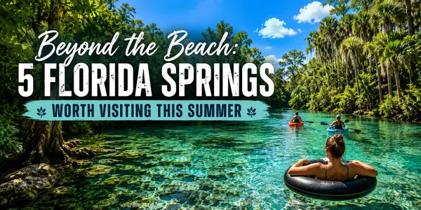 Beyond the Beach: 5 Florida Springs Worth Visiting This Summer,Stephanie Barrett